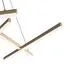 Maytoni Decorative MOD016PL-L80GK Подвесной светильник Line, изображение 3