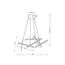 Maytoni Decorative MOD016PL-L80WK Подвесной светильник Line, изображение 4
