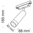 Maytoni Technical TR019-2-7W4K-B Трековый светильник для магнитного шинопровода S35 Focus Led, изображение 4