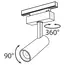 Maytoni Technical TR019-2-10W3K-B Трековый светильник для магнитного шинопровода S35 Focus Led, изображение 3