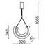 Maytoni Decorative P091PL-L18G3K1 Подвесной светильник Maya, изображение 3