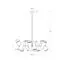 Maytoni Decorative MOD095PL-10W Люстра на штанге Giro, изображение 7