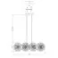 Maytoni Decorative MOD007PL-08G1 Подвесной светильник Aster, изображение 7