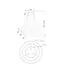 Maytoni Decorative MOD058PL-L100BS4K Подвесной светильник Rim, изображение 8