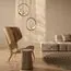 Maytoni Decorative MOD327PL-L5BS3K Подвесной светодиодный светильник Lunare, изображение 4