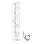 Maytoni Decorative MOD043FL-08CH Торшер Puntes, изображение 6