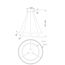 Maytoni MOD058PL-L74W4K Подвесной светильник, изображение 8