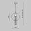 Maytoni Decorative P095PL-01BZ1 Подвесной светильник Flusso, изображение 4