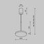 Maytoni Technical P076PL-L12W4K-B Светильник подвесной светодиодный Plato, изображение 9