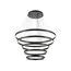 Maytoni Decorative MOD058PL-L200BK Люстра подвесная светодиодная диммируемая Rim