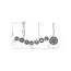 Maytoni Decorative MOD268PL-07G Светильник подвесной Reels, изображение 2