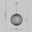 Maytoni Decorative MOD197PL-01W1 Светильник подвесной Roots, изображение 7