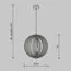 Maytoni Decorative MOD197PL-01W Светильник подвесной Roots, изображение 5