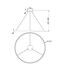 Maytoni Decorative MOD058PL-L65W3K Подвесной светильник Rim, изображение 3