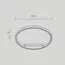 Maytoni Decorative MOD058CL-L35WK Светильник потолочный светодиодный Rim, изображение 5