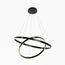 Maytoni Decorative MOD058PL-L74BK Люстра подвесная светодиодная Rim, изображение 3