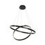 Maytoni Decorative MOD058PL-L74BK Люстра подвесная светодиодная Rim