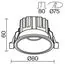 Maytoni Technical DL058-12W4K-W Светильник встраиваемый Round, изображение 3