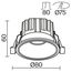 Maytoni Technical DL058-12W-DTW-B Светильник встраиваемый светодиодный Round, изображение 3