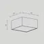 Maytoni Technical C032CL-12W3K-SQ-B Светильник потолочный светодиодный Zon, изображение 7