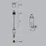 Maytoni Led Strip ALM-3535R-P-2M Комплект подвесов для радиусного профиля 2м., изображение 3