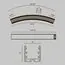 Maytoni Led Strip ALM-3535R-B-D-45°-1.5M Радиусный профиль 35x35 Ø1500мм, изображение 11