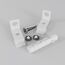Maytoni Led Strip ALM-3535R-1MT Комплект креплений для радиусного профиля с боковым свечением 2шт., изображение 2