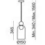 Freya FR5220PL-01CH Подвесной светильник Focus, изображение 6