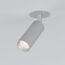Elektrostandard a058219 Diffe Светильник встраиваемый серебряный 8W 4200K (25039/LED)