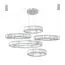 LOFT IT 10135/5 Chrome Подвесной светильник Crystal ring