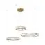 LOFT IT 10135/3 Gold Подвесной светильник Crystal ring