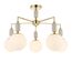 LUMION 6580/5C CLASSI LN25 53 французское золото, серый/белый металл, керамика/стекло Люстра потолочная E14 5*40W 220V VIVIEN, изображение 4