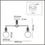 LUMION 6580/5C CLASSI LN25 53 французское золото, серый/белый металл, керамика/стекло Люстра потолочная E14 5*40W 220V VIVIEN, изображение 2
