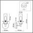 LUMION 6555/1W CLASSI LN25 29 черный/дымчатый/металл/стекло Бра E14 1*40W 220V MADONNA, изображение 2