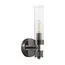 LUMION 5275/1W CLASSI LN23 37 черный хром Бра E14 1*40W 220V KAMILLA