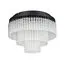 LUMION 6576/11CR CLASSI LN24 черный/прозрачный/металл/стекло Люстра потолочная G9 11*20W 220V SPIRALS