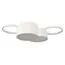 LOFT IT 10317/4 White Потолочный светильник Pin