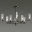LUMION 5275/10C CLASSI LN23 38 черный хром Люстра потолочная E14 10*40W 220V KAMILLA, изображение 3