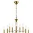 LUMION 8033/10 CLASSI LN25 16 медь, металл/стекло Люстра подвесная Е14 10*40W 220V INCANTO, изображение 4