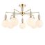 LUMION 6580/7C CLASSI LN25 54 французское золото, серый/белый металл, керамика/стекло Люстра потолочная E14 7*40W 220V VIVIEN, изображение 4