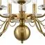 LUMION 8033/10 CLASSI LN25 16 медь, металл/стекло Люстра подвесная Е14 10*40W 220V INCANTO, изображение 3