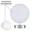 LUMION 6591/1W CLASSI LN25 62 хром/белый, металл/текстиль Бра E14 1*40W 220V SUNTORI, изображение 3