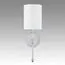 LUMION 6589/1W CLASSI LN25 60 хром/белый, металл/текстиль Бра E14 1*40W 220V LATTI, изображение 3