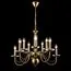 LUMION 8033/10 CLASSI LN25 16 медь, металл/стекло Люстра подвесная Е14 10*40W 220V INCANTO, изображение 6
