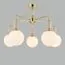 LUMION 6580/5C CLASSI LN25 53 французское золото, серый/белый металл, керамика/стекло Люстра потолочная E14 5*40W 220V VIVIEN, изображение 3