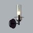 LUMION 6555/1W CLASSI LN25 29 черный/дымчатый/металл/стекло Бра E14 1*40W 220V MADONNA, изображение 4