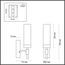 LUMION 6538/1W CLASSI LN23 34 чёрный, латунь Бра E14 1*40W 220V SHARON, изображение 2