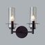 LUMION 6555/2W CLASSI LN25 29 черный/дымчатый/металл/стекло Бра E14 2*40W 220V MADONNA, изображение 5