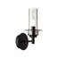 LUMION 6555/1W CLASSI LN25 29 черный/дымчатый/металл/стекло Бра E14 1*40W 220V MADONNA, изображение 3