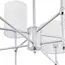 LUMION 6589/8C CLASSI LN25 60 хром/белый, металл/текстиль Люстра потолочная E14 8*40W 220V LATTI, изображение 4